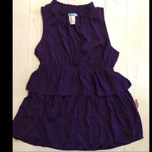 Marciano Silk Ruffle Shirt